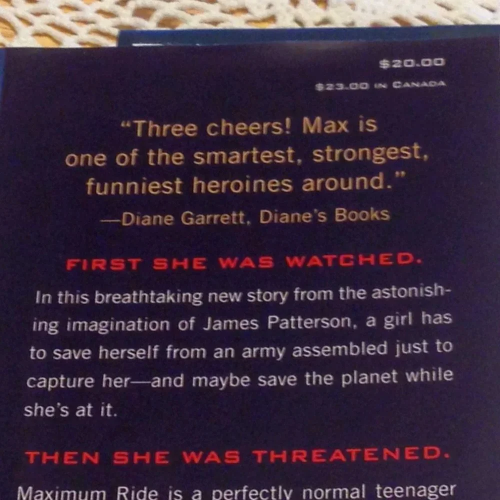 James Patterson want this